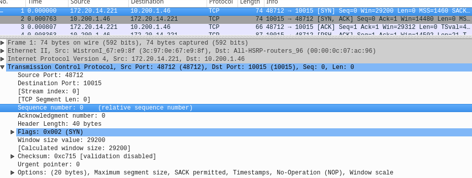 wireshark seq